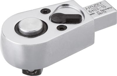 HAZET Insteek-omschakelratel 6402-1S · 9 x 12 mm insteekvierkant massief · 3/8 inch (10 mm) vierkant massief · Lengte: 61 mm