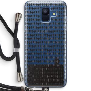 Crazy shapes: Samsung Galaxy A6 (2018) Transparant Hoesje met koord