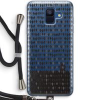 Crazy shapes: Samsung Galaxy A6 (2018) Transparant Hoesje met koord