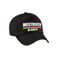 Carnaval pet / cap Maastricht / Mestreech de gekste zwart voor dames en heren - Verkleedhoofddeksels