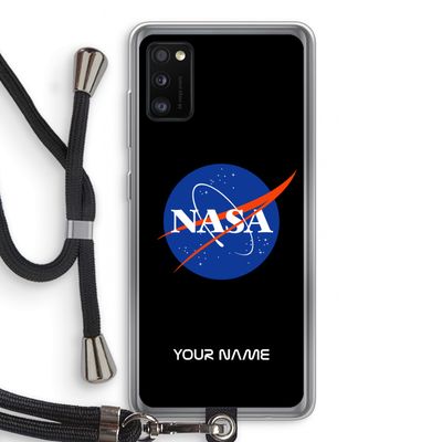 NASA: Samsung Galaxy A41 Transparant Hoesje met koord