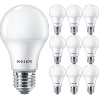 Philips LED Lampen E27 10-Pack - Corepro Mat 10W 1055lm 3000K Warm Wit