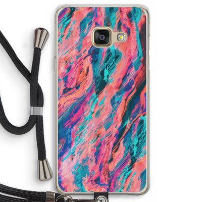 Electric Times: Samsung Galaxy A3 (2016) Transparant Hoesje met koord