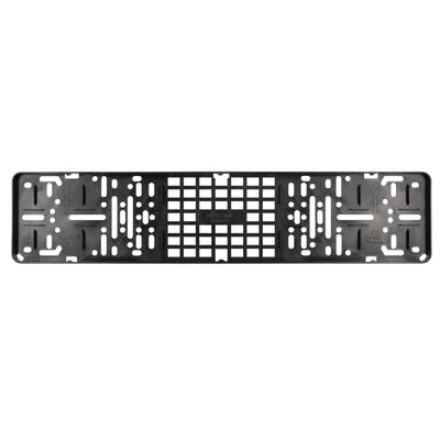 Kentekenplaathouder zwart model click zonder tekstrand 1363004