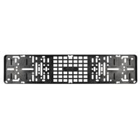 Kentekenplaathouder zwart model click zonder tekstrand 1363004