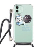 Best Friend Forever: iPhone 11 Transparant Hoesje met koord