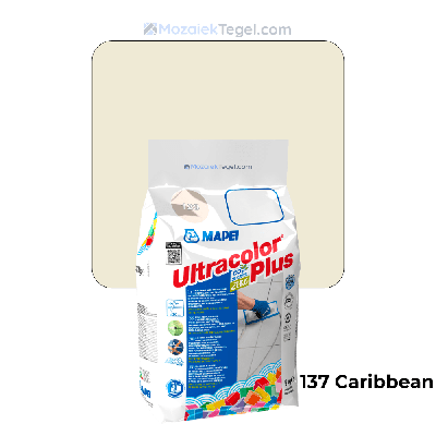 Mapei | Ultracolor Plus | 137 Caribbean | Cementgebonden | Voegmiddel | 5KG