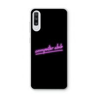 Vice Black: Samsung Galaxy A70 Transparant Hoesje Vice Black: Samsung Galaxy A70 Transparant Hoesje