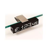 Stainless Shelfholder - prijsmodule 10st