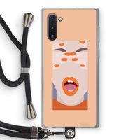 Surprise: Samsung Galaxy Note 10 Transparant Hoesje met koord