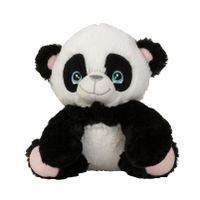 Panda beer knuffel van zachte pluche - speelgoed dieren - 21 cm - thumbnail