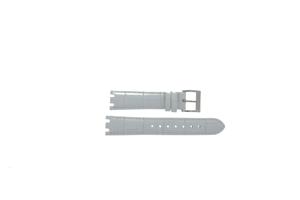 Horlogeband Jaguar J674-1 Leder Wit 18mm