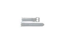 Horlogeband Jaguar J674-1 Leder Wit 18mm