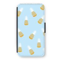 Ananasjes: iPhone 7 Plus Flip Hoesje
