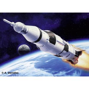 Revell 04909 Apollo Saturn V Ruimtevaartuig (bouwpakket) 1:144