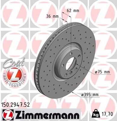 Remschijf SPORT REMSCHIJF COAT Z 150294752