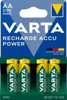 VARTA HR6 AA Recharge Accu Power 2100 mAh 56706 Herlaad Accu 4 stuk(s) Groen, Geel
