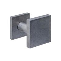 Intersteel VoordeurknopCastor vierkant RVS getrommeld - 0034.393049