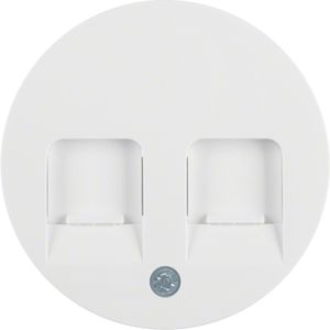 Berker centraalplaat 2X RJ45 R1-R3 WT 11812089