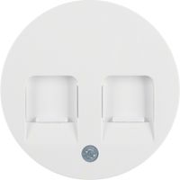 Berker centraalplaat 2X RJ45 R1-R3 WT 11812089