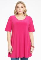 Yoek Tuniek wide bottom | Roze | Maat 54/56
