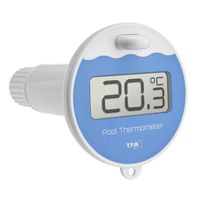 TFA Dostmann Marbella Zwembadthermometer Zwart - thumbnail