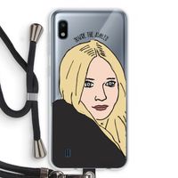 Ashley: Samsung Galaxy A10 Transparant Hoesje met koord