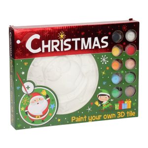 Wins Holland Schilder je eigen kerst 3d-tegel