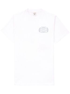 Sporty & Rich t-shirt à logo imprimé - Blanc