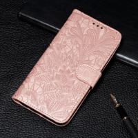 Voor Huawei mate 30 Lite/Nova 5i Pro Lace bloem reliëf patroon horizontale Flip lederen draagtas met houder & kaartsleuven & portemonnee & foto fram