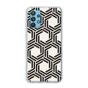 Geometrisch patroon: Samsung Galaxy A32 4G Transparant Hoesje