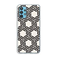 Geometrisch patroon: Samsung Galaxy A32 4G Transparant Hoesje