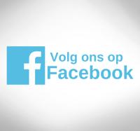 Raamsticker volg ons op Facebook