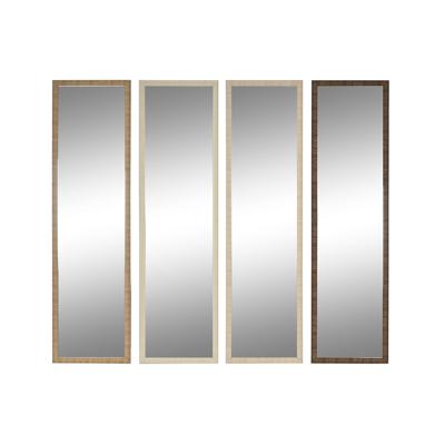 Staande spiegel Home ESPRIT Bruin Beige Grijs Natuurlijk Kristal polyestyreen 45 X 40 X 166 cm (4 Stuks)