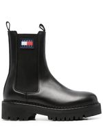 Tommy Jeans bottines Urban 50 mm en cuir - Noir - thumbnail