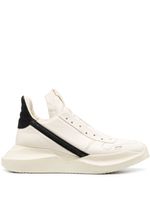 Rick Owens baskets montantes Geth Runner - Blanc Rick Owens baskets montantes Geth Runner - Blanc