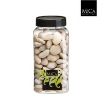 Stenen beige fles 1 kilogram mini - Mica Decorations
