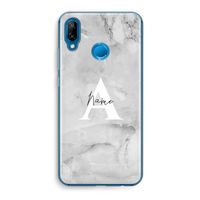 Ivory Marble: Huawei P20 Lite Transparant Hoesje