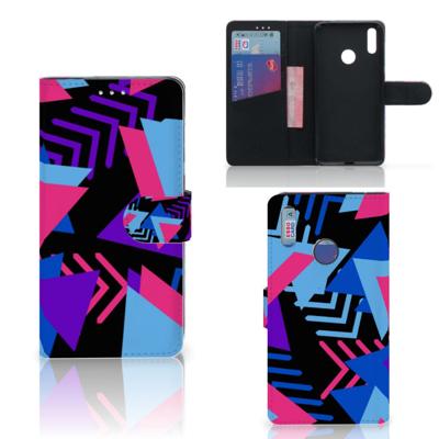 Huawei Y7 (2019) | Book Case | Funky Triangle