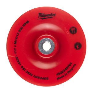 Milwaukee Accessoires Flexibele steunschijf | 125 mm | asgat 14,2 mm - 4932345761