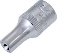 HAZET Dopsleutel 850-E5 · 1/4 inch (6,3 mm) vierkant hol · Buiten-TORX®-profiel · SW E5 HAZET Dopsleutel 850-E5 · 1/4 inch (6,3 mm) vierkant hol · Buiten-TORX®-profiel · SW E5