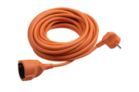 Meister Verlengsnoer Oranje 25M W - WU7433250