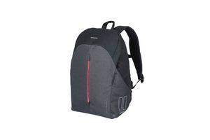 Basil b-safe commuter nordlicht - compacte fietsrugzak voor elektrische fiets - 13l - zwart