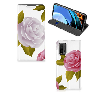 Xiaomi Poco M3 | Redmi 9T Smart Cover Roses