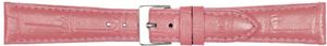 Horlogeband Poletto 454.16.14 Leder Roze 14mm