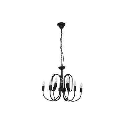 Plafondlamp Home ESPRIT Zwart Metaal 54 x 54 x 46 cm