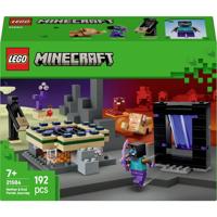 LEGO® MINECRAFT 6585520 Reis door Nether en eindportaal (21584); speelgoed voor gamers
