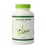 Betaine HCL & pepsine