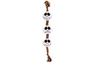 Beeztees Beeztees Halloween Spookjesballen Touw Bruin/Wit 56x10x5,5cm