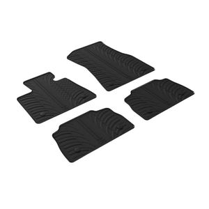 Rubbermatten passend voor BMW X6 (G06) 2019- (T-Design 4-delig + montageclips) GL0539